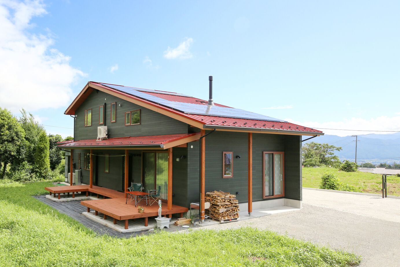 小林工業所 宝剣岳を望む家の建築実例画像2