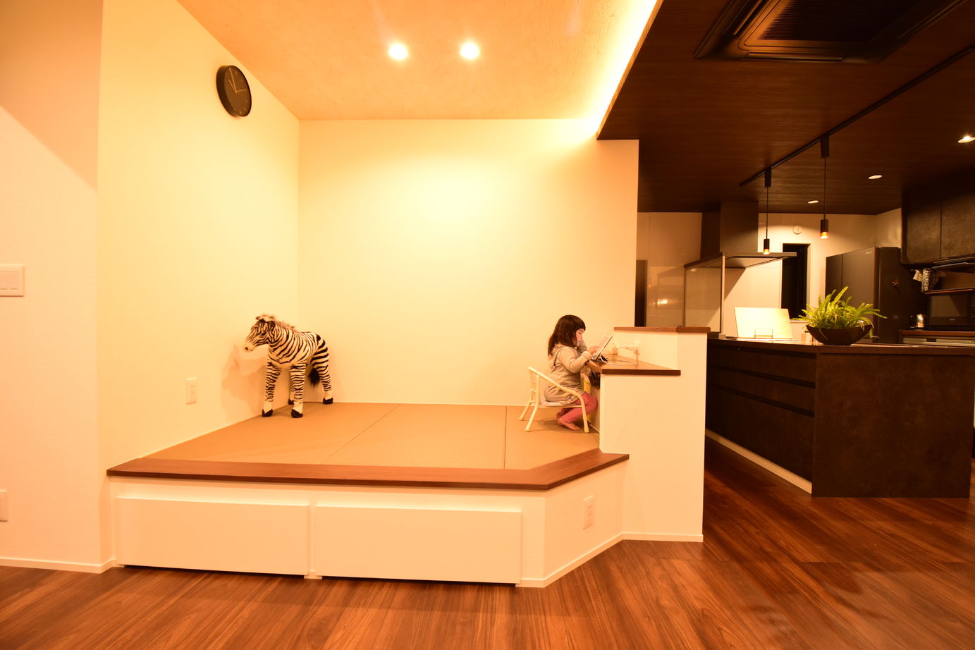 アイアールホーム 【図面有り/35坪/ドッグルーム/独立洗面】家族とペットがそれぞれのスペースでくつろげる　自由設計の家の建築実例画像7