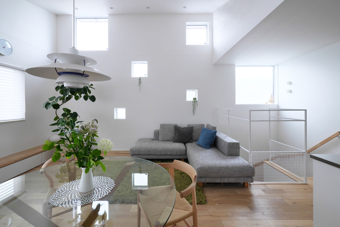 タイコーアーキテクト 【2710万円/二世帯住宅/30坪台】北東角地　収納充実　北欧インテリアの映えるパッシブデザインの家の建築実例画像4