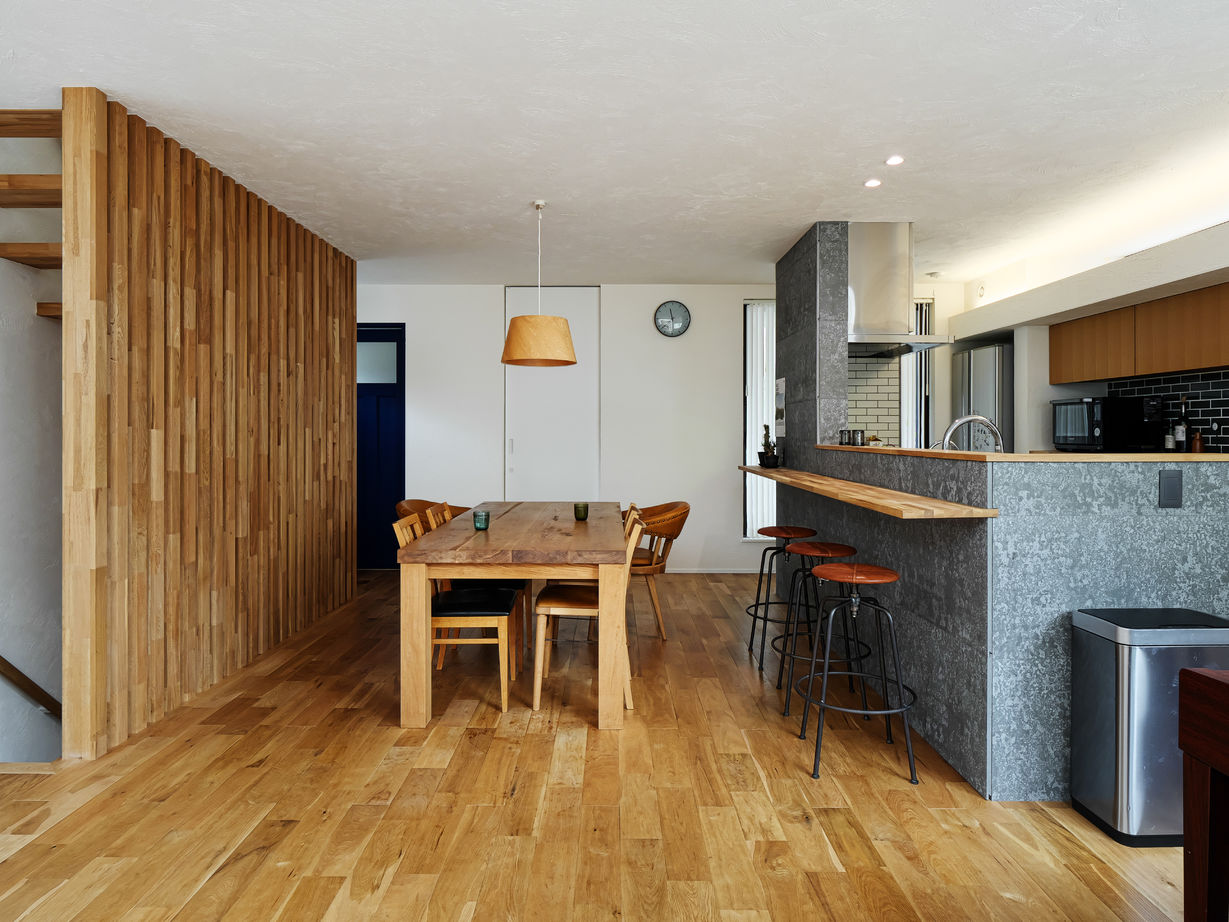 タイコーアーキテクト 【3366万円/中庭/ビルトインガレージ/60坪台】都市で快適にあつまって暮らせる3階建てパッシブ二世帯住宅の建築実例画像5