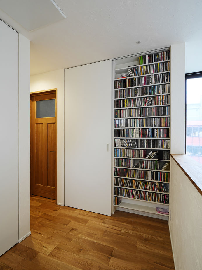 タイコーアーキテクト 【3366万円/中庭/ビルトインガレージ/60坪台】都市で快適にあつまって暮らせる3階建てパッシブ二世帯住宅の建築実例画像20