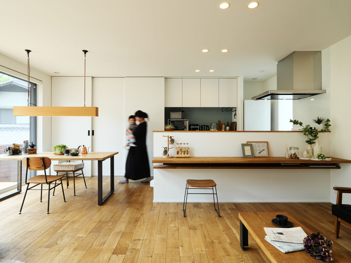 タイコーアーキテクト 【2700万円台/庭/北向き/30坪台】光が広がる自然の中でのびのびと心地よく暮らせるパッシブデザインハウスの建築実例画像4