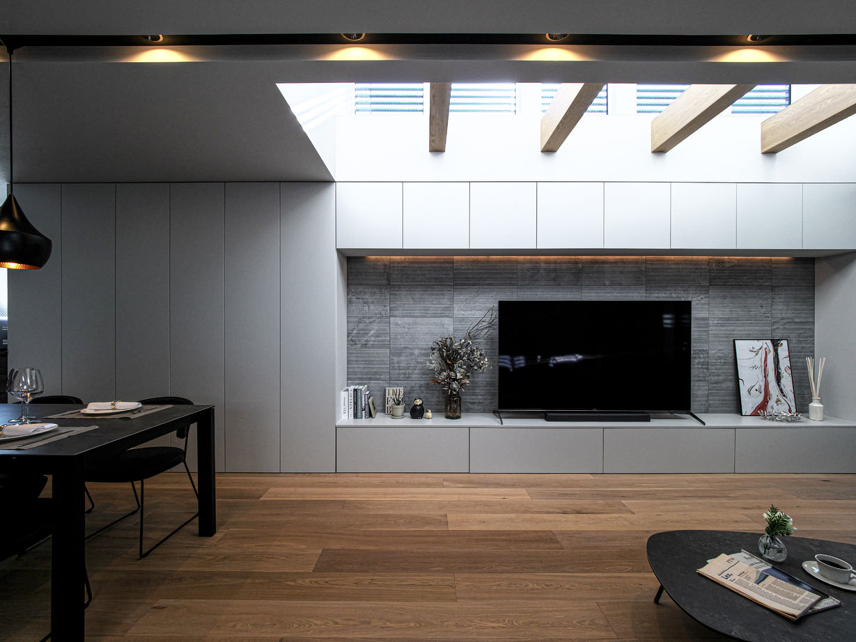 タイコーアーキテクト 【3871万円/京都市内/狭小３階建/50坪台】上質な空間を創る間取りで吹き抜けのあるパッシブデザイン住宅の建築実例画像3