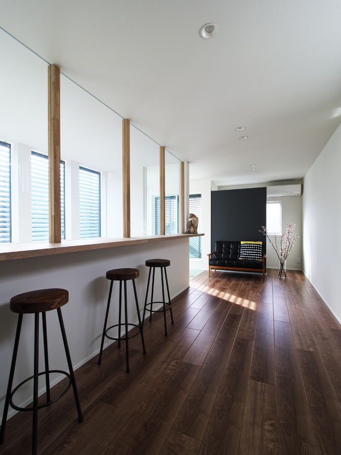 タイコーアーキテクト 【3871万円/京都市内/狭小３階建/50坪台】上質な空間を創る間取りで吹き抜けのあるパッシブデザイン住宅の建築実例画像6