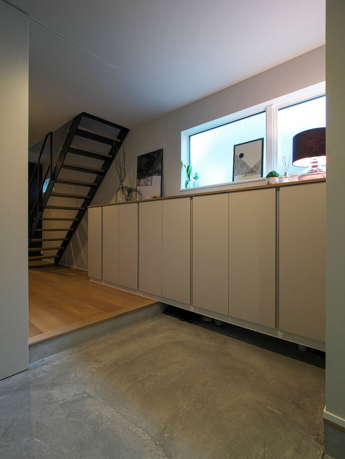 タイコーアーキテクト 【3871万円/京都市内/狭小３階建/50坪台】上質な空間を創る間取りで吹き抜けのあるパッシブデザイン住宅の建築実例画像12