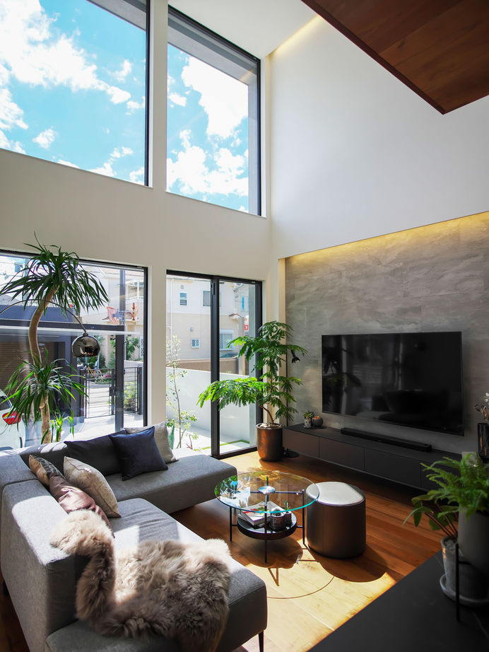 タイコーアーキテクト 【4919万円/間取り図有/2階建て/車2台駐車可能/40坪台】モダンなインテリアに囲まれて趣味を楽しむ家の建築実例画像3