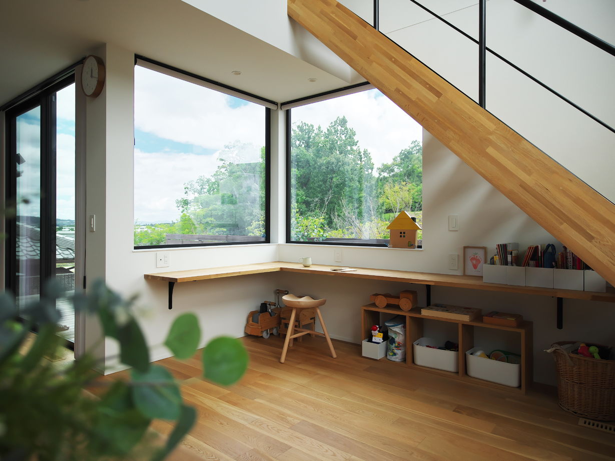 タイコーアーキテクト 【2603万円/間取り図あり/2階建/30坪台】借景が素晴らしい！木の風合いを活かしたパッシブデザインハウスの建築実例画像5