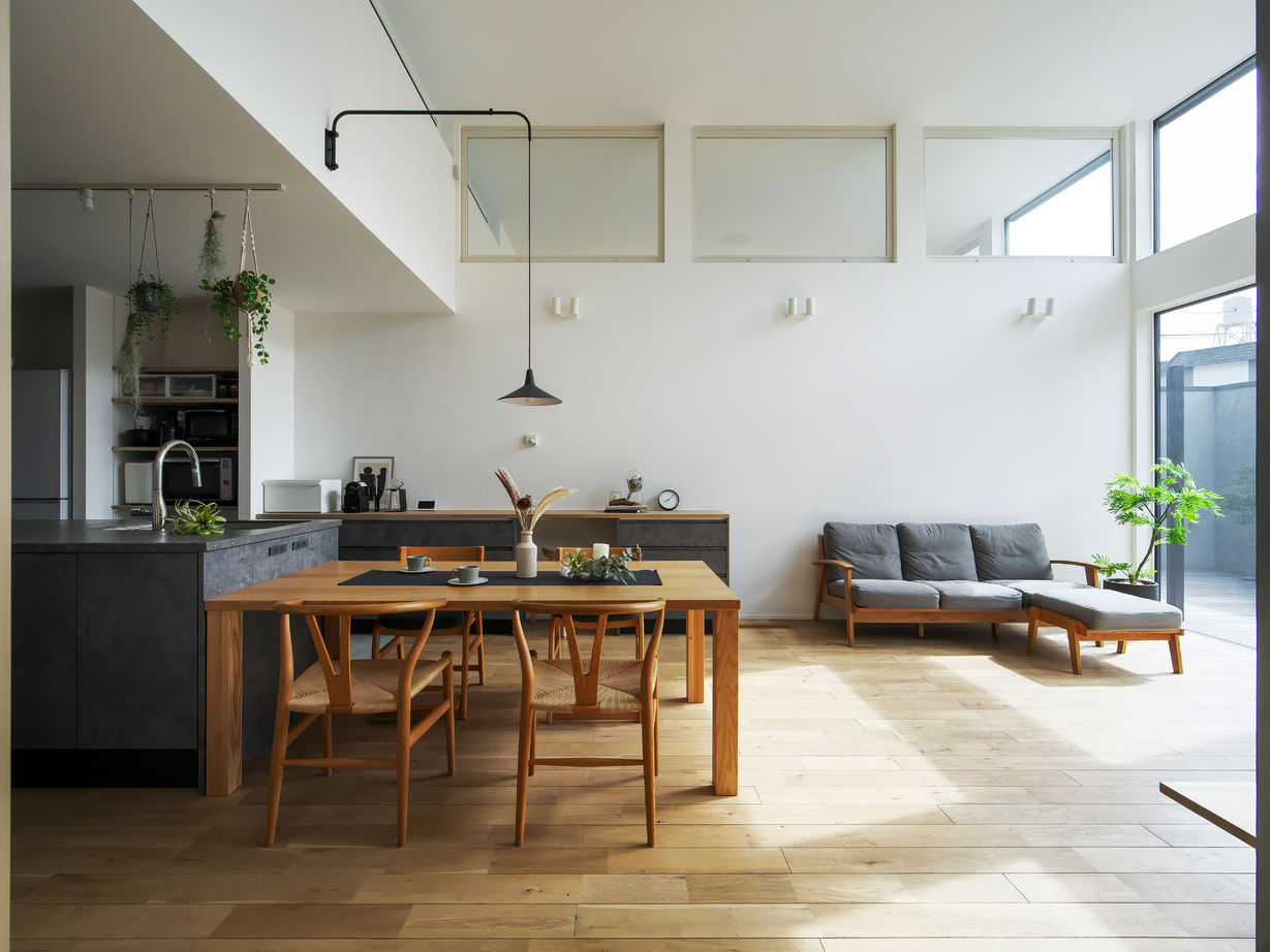 タイコーアーキテクト 【3933万円/平屋/二世帯】ほとんど平屋でパッシブ設計！中庭のある完全分離型二世帯住宅の建築実例画像2