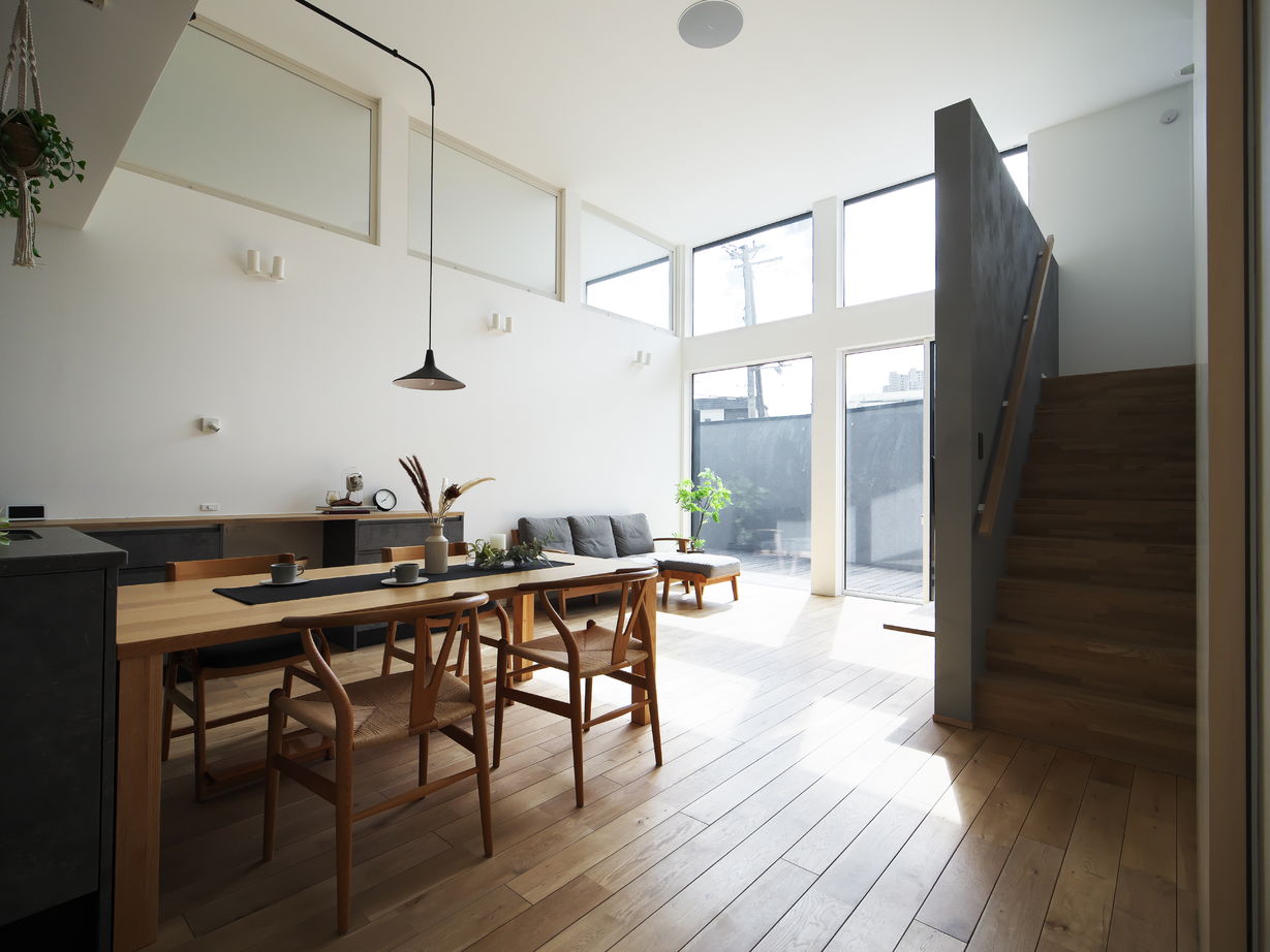 タイコーアーキテクト 【3933万円/平屋/二世帯】ほとんど平屋でパッシブ設計！中庭のある完全分離型二世帯住宅の建築実例画像3