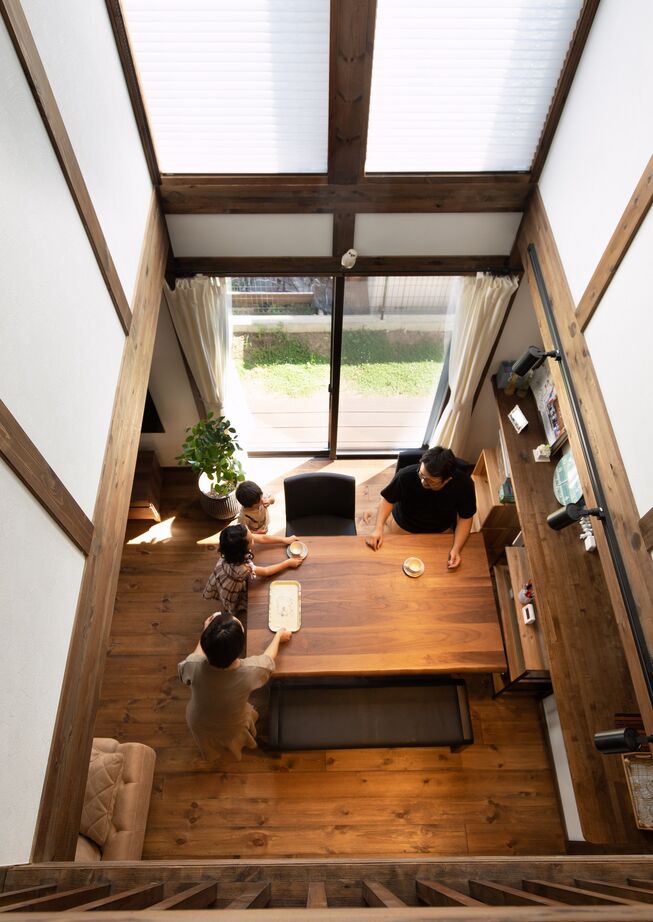 綿半林業 【1000万円台/ひのき/おうち時間】リモートワークも家族の団らんも叶えた和モダンの家の建築実例画像7