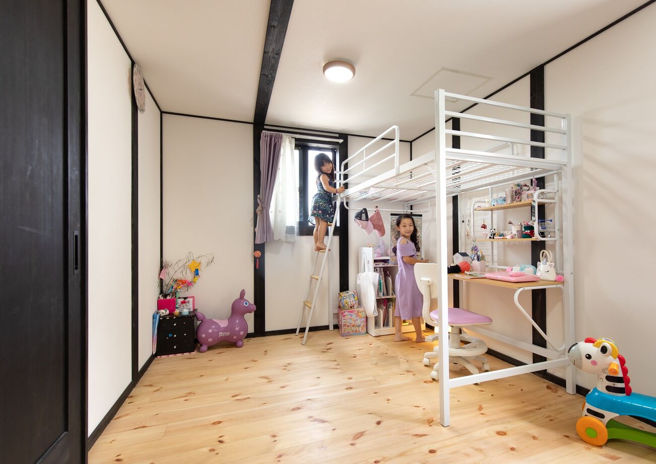 綿半林業 【ひのき/2000万円台前半/土間/玄関手洗い】和風旅館のような非日常空間に心癒される2階リビングの家の建築実例画像7