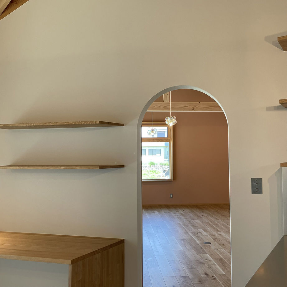 マテリアル・パレット 【平屋/約31坪/自然素材/間取り】時間の流れがゆるやかに。スローライフを楽しむ、無垢の木と塗り壁の平屋の建築実例画像5