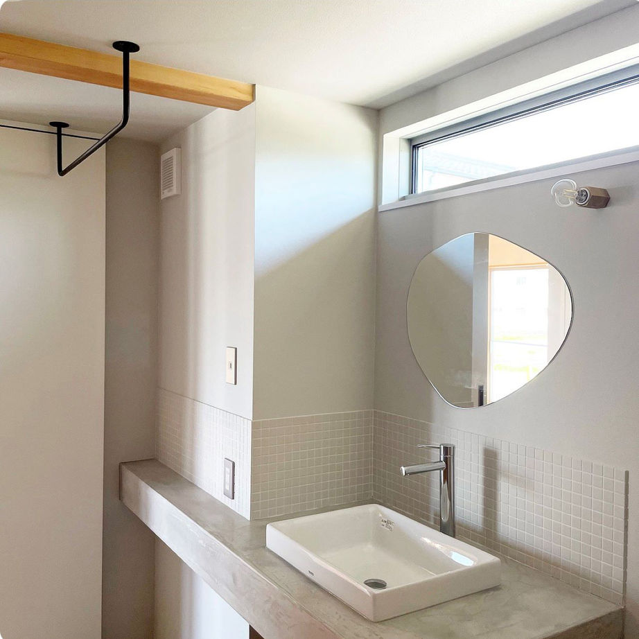 マテリアル・パレット 【平屋/約31坪/自然素材/間取り】時間の流れがゆるやかに。スローライフを楽しむ、無垢の木と塗り壁の平屋の建築実例画像7