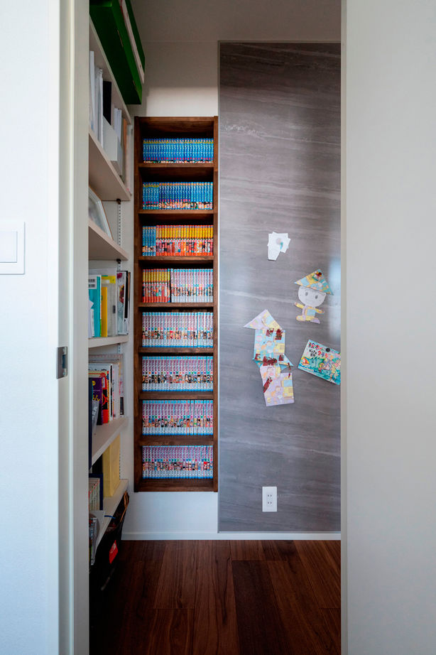 マテリアル・パレット 【2000万円台／約29坪／狭小】駅近の住宅地で叶えた開放的な暮らし。コンパクトな間取りに収納たっぷり！の建築実例画像10