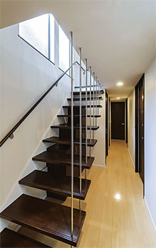 太平建設 【2000万円/30坪/旗竿地/外断熱長期優良住宅】吹き抜けとロフトで開放感のある住まいの建築実例画像4