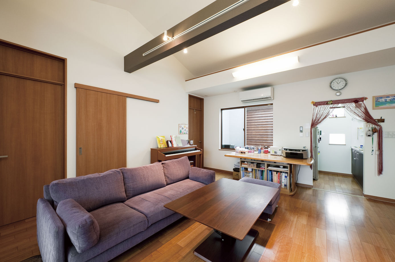 太平建設 【二世帯住宅/3650万円/59坪/間取り図】リビングで皆が顔を合わせる外観のデザイン性に凝った住まいの建築実例画像5