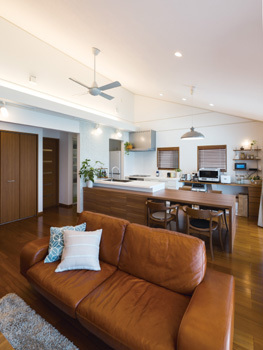 ウィザースホーム 【平屋/2000万円台/27.5坪/間取り図有】ゼロエネルギー仕様のスローライフを楽しむコンパクトな平屋の建築実例画像4