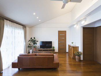 ウィザースホーム 【平屋/2000万円台/27.5坪/間取り図有】ゼロエネルギー仕様のスローライフを楽しむコンパクトな平屋の建築実例画像5