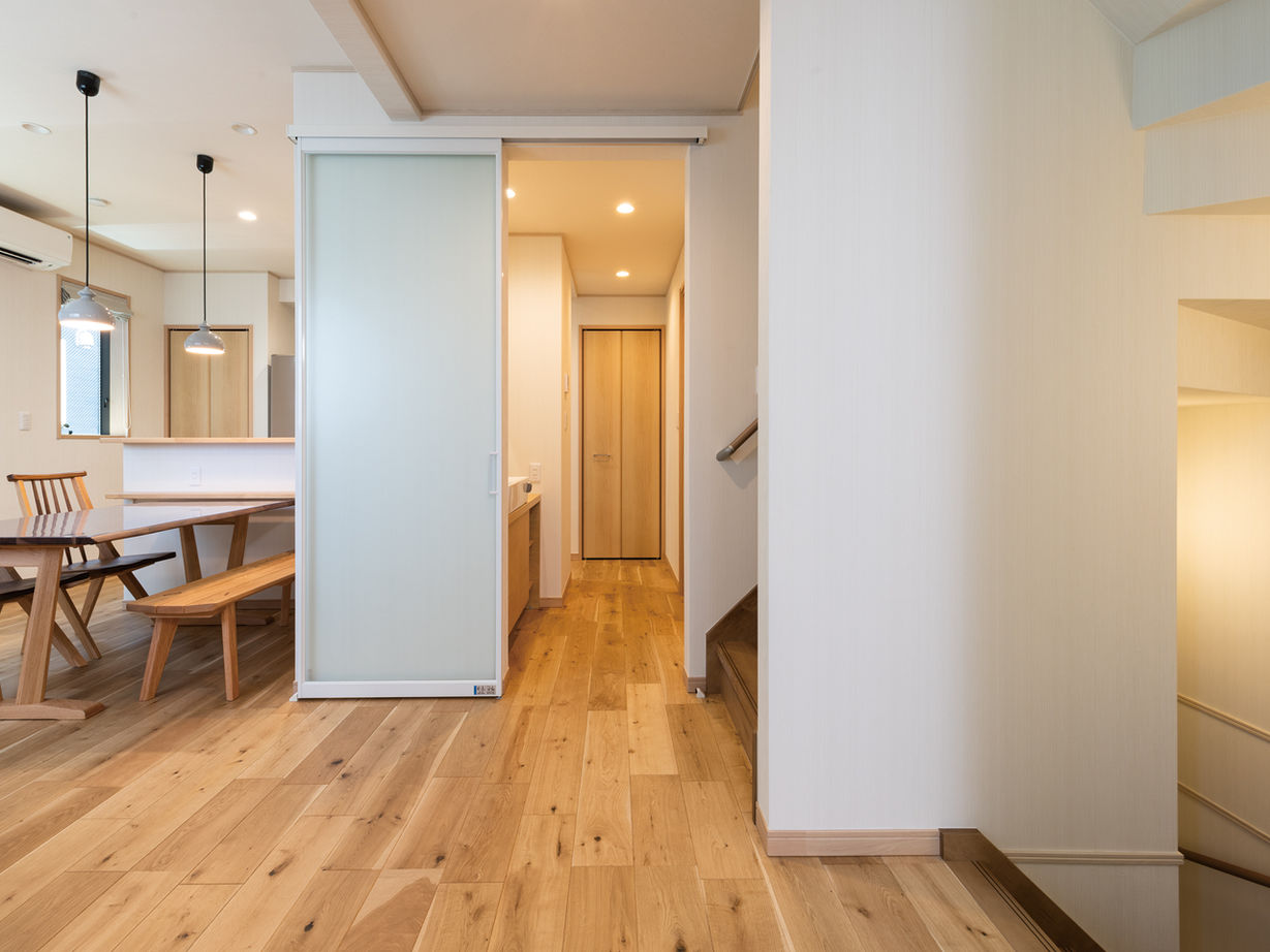 ウィザースホーム 【3000万円台/狭小/敷地面積24.1坪/間取り図有】スカイラウンジ（屋上）と広々LDKを叶えた都市型3階建住宅の建築実例画像4