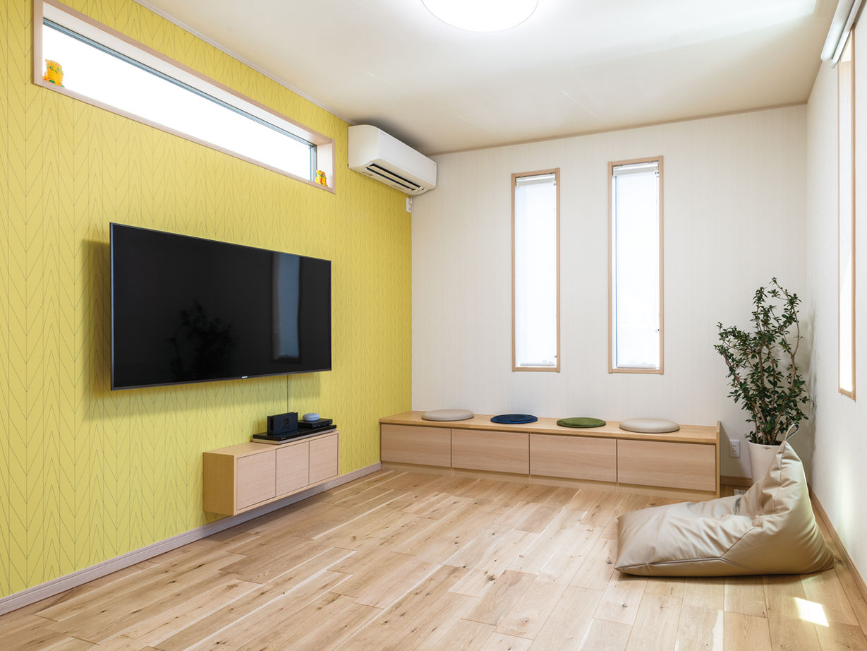 ウィザースホーム 【3000万円台/狭小/敷地面積24.1坪/間取り図有】スカイラウンジ（屋上）と広々LDKを叶えた都市型3階建住宅の建築実例画像6