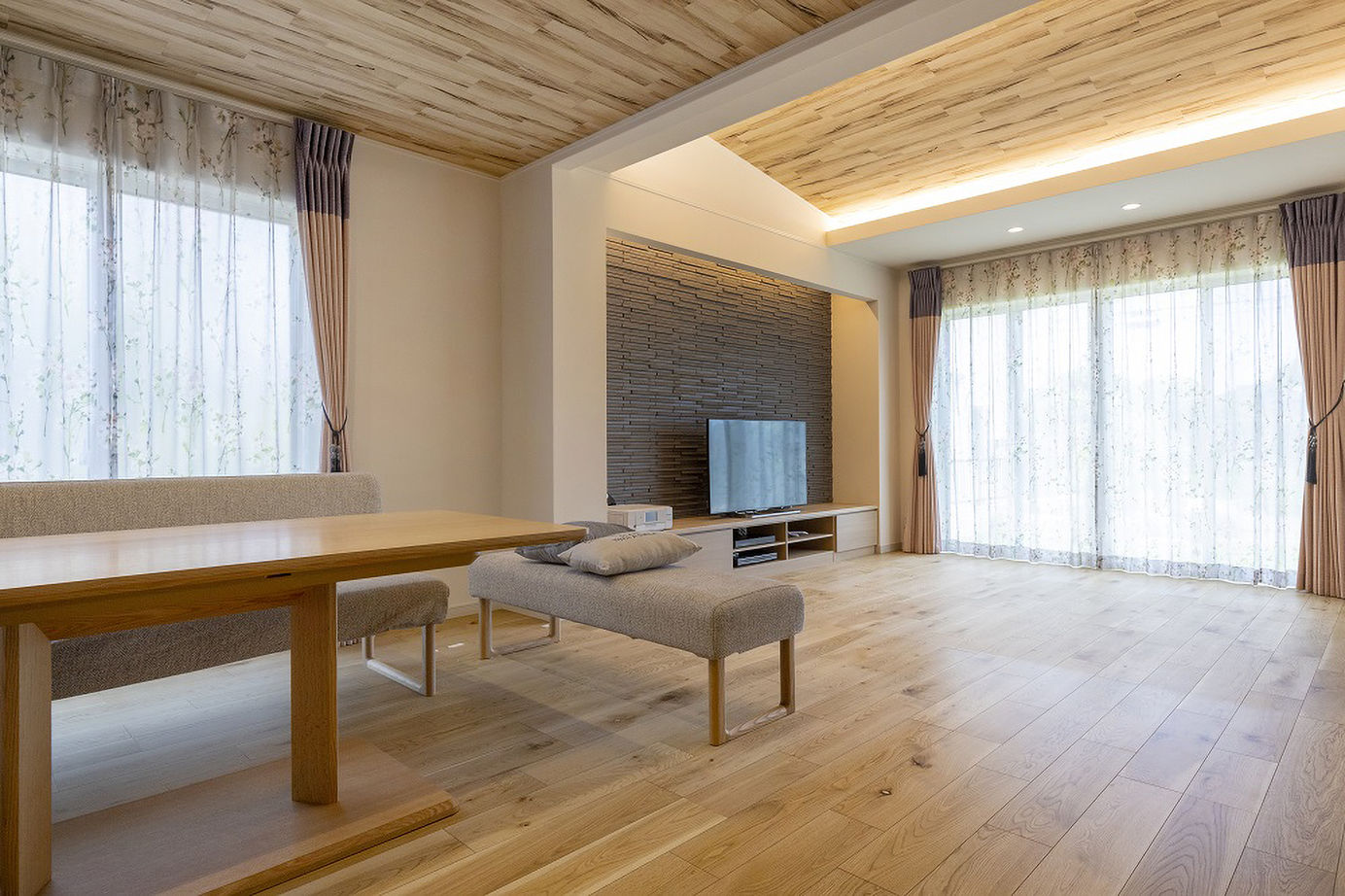 ウィザースホーム 【3800万円台/50坪台/間取り図有/2世帯住宅】3世帯が暮らす全館空調の平屋の建築実例画像7