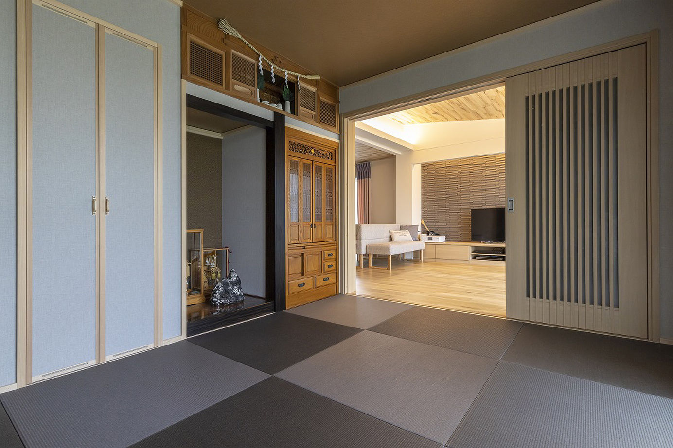 ウィザースホーム 【3800万円台/50坪台/間取り図有/2世帯住宅】3世帯が暮らす全館空調の平屋の建築実例画像10