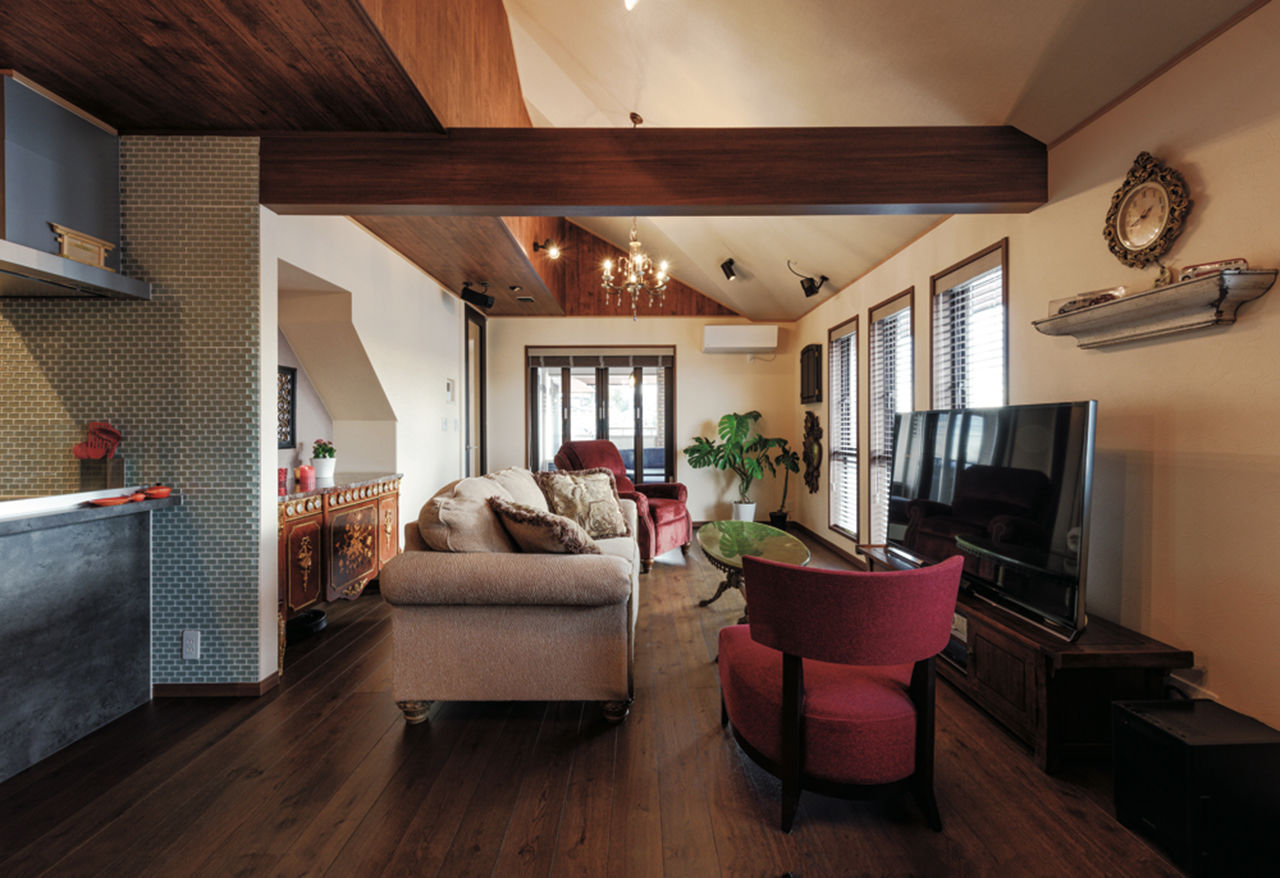 ウィザースホーム 【3000万円～3499万円／二世帯／収納充実／間取図有】両世帯それぞれの個性と暮らし方を尊重した二世帯住宅の建築実例画像1