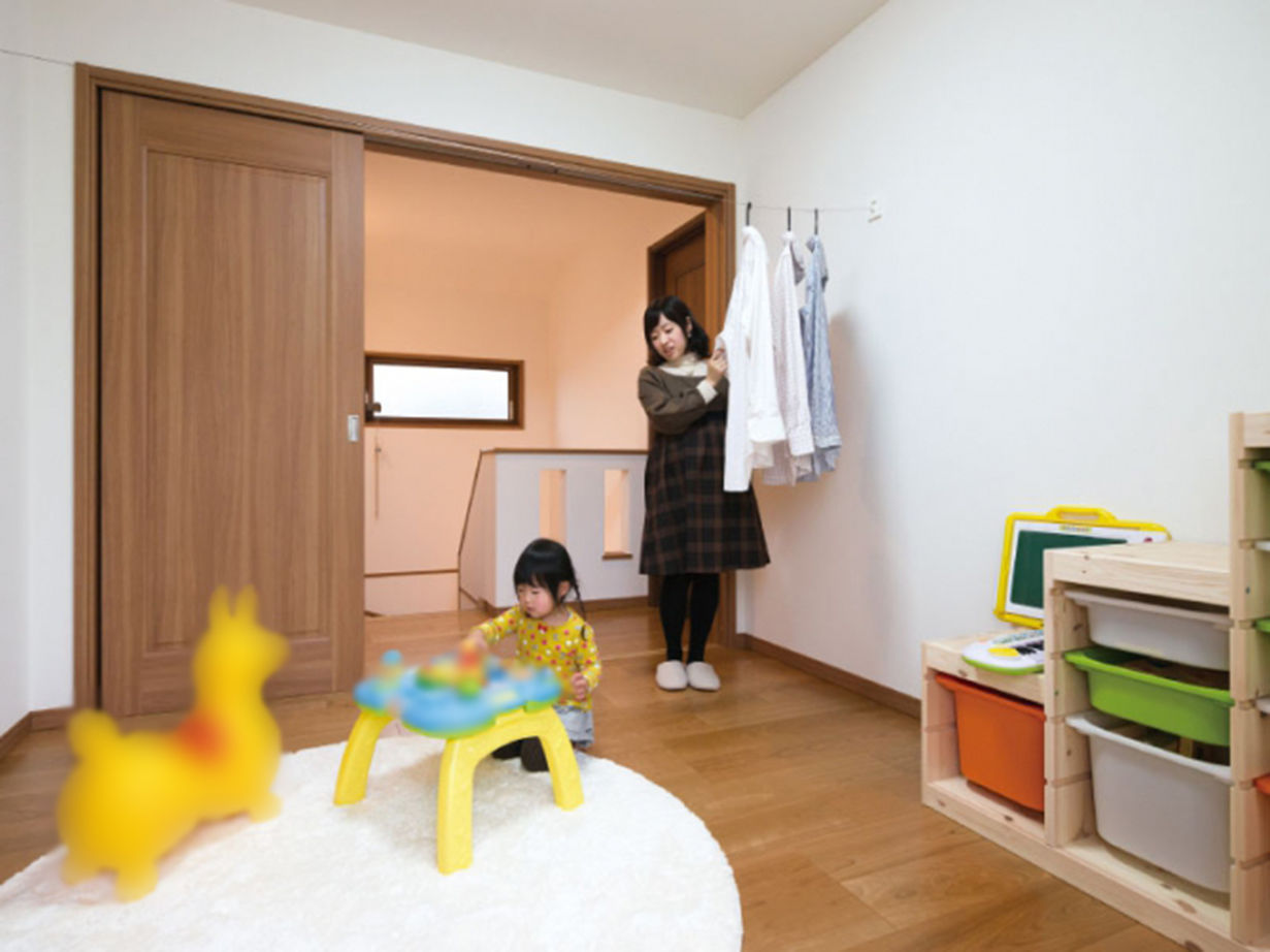 ウィザースホーム 【1500万円～1999万円／生活動線／収納充実／間取図有】毎日の行動パターンから生まれた最適な収納を持つ家の建築実例画像8