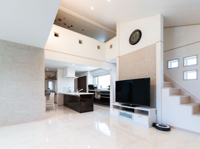 ウィザースホーム 【2500万円～2999万円／2階リビング／家事動線／間取図有】とにかく広く開放的に。子どもとの時間を満喫！の建築実例画像3