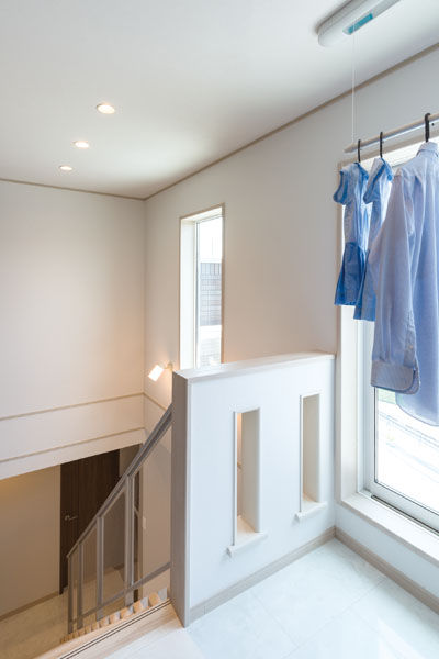 ウィザースホーム 【2500万円～2999万円／2階リビング／家事動線／間取図有】とにかく広く開放的に。子どもとの時間を満喫！の建築実例画像8