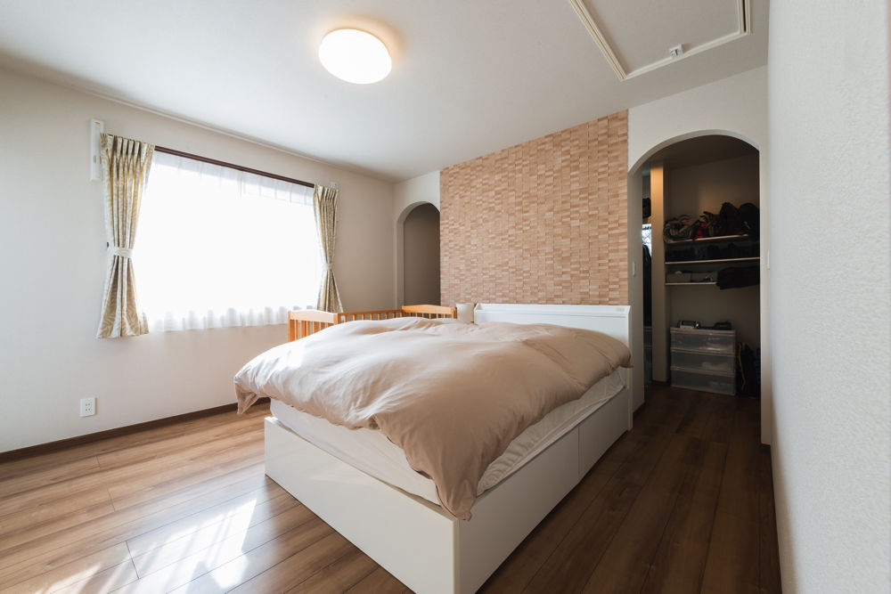 ウィザースホーム 【1500万円～1999万円／南欧風／家事動線／間取図有】スペイン風の外観やアーチ…、“好き”を散りばめた家の建築実例画像7