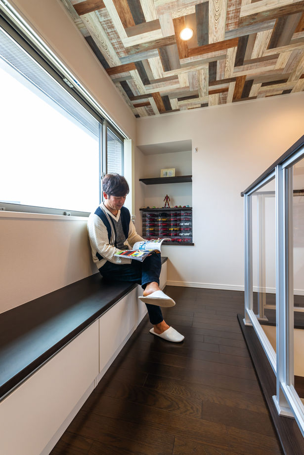 ウィザースホーム 【2000万円～2499万円／吹抜／収納充実／間取図有】開放感と暖かさ。相反するテーマを高性能で解決した家の建築実例画像7