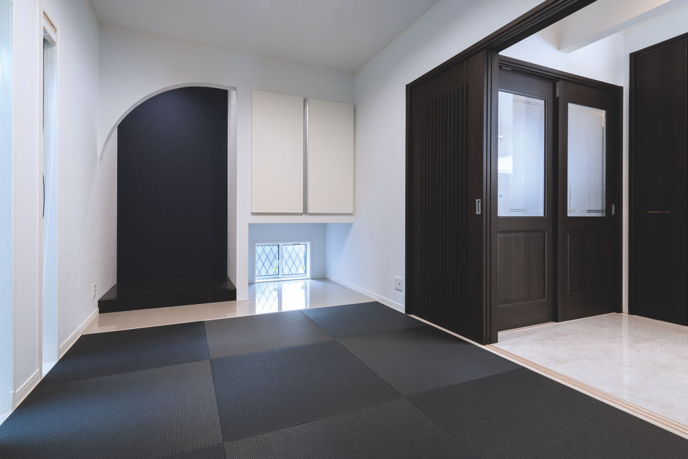 ウィザースホーム 【吹き抜け／リビング階段／間取図有】空中回廊とスキップフロアが家族をつなぐ、立体的で遊び心ある住まいの建築実例画像5