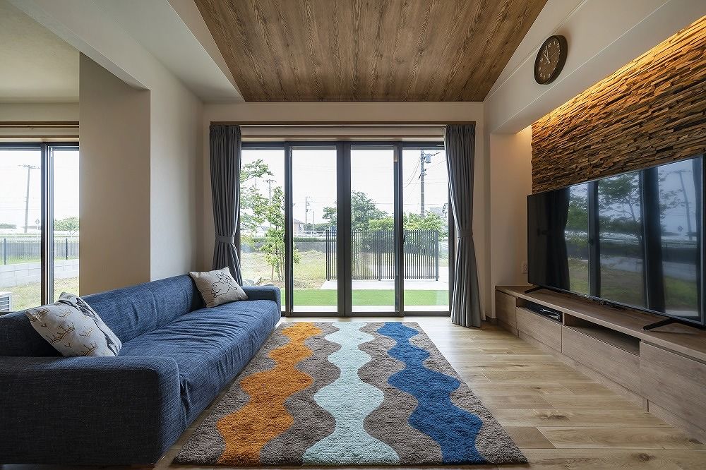 ウィザースホーム 【2000～2499万円／平屋／間取図有】コンパクトな家事動線にこだわった平屋の住まいの建築実例画像2