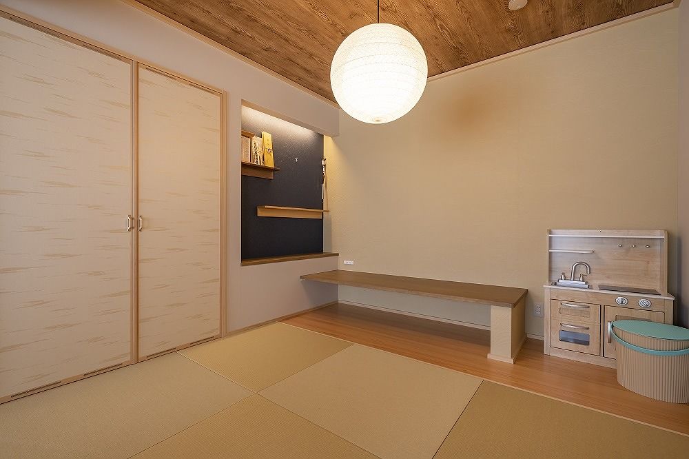 ウィザースホーム 【2000～2499万円／平屋／間取図有】コンパクトな家事動線にこだわった平屋の住まいの建築実例画像3