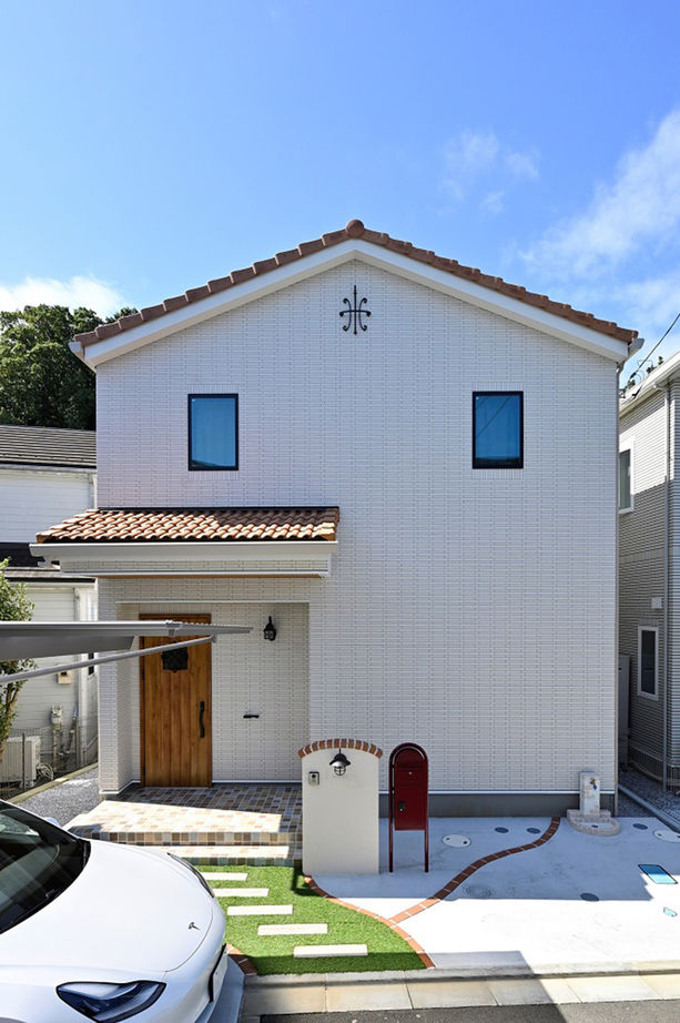 ウィザースホーム 【1500万円～1999万円／収納充実／吹き抜け／間取図有】子育ても楽しめる工夫が満載！可愛らしい北欧の家の建築実例画像1