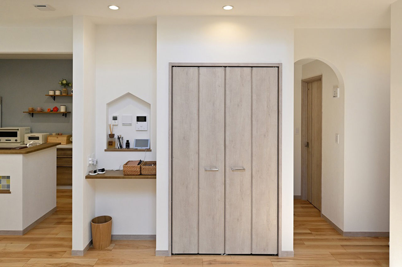 ウィザースホーム 【1500万円～1999万円／収納充実／吹き抜け／間取図有】子育ても楽しめる工夫が満載！可愛らしい北欧の家の建築実例画像5