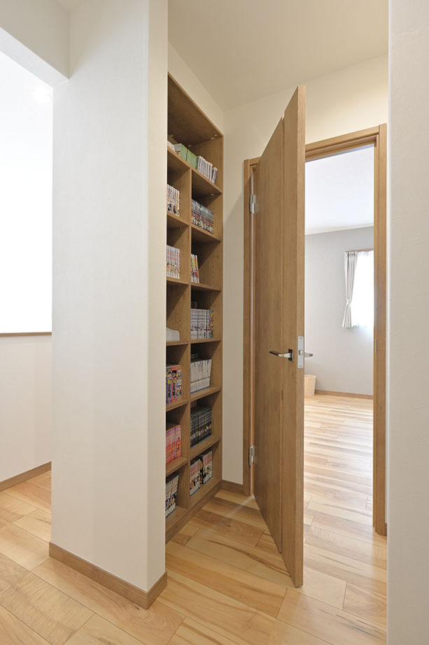 ウィザースホーム 【1500万円～1999万円／収納充実／吹き抜け／間取図有】子育ても楽しめる工夫が満載！可愛らしい北欧の家の建築実例画像9