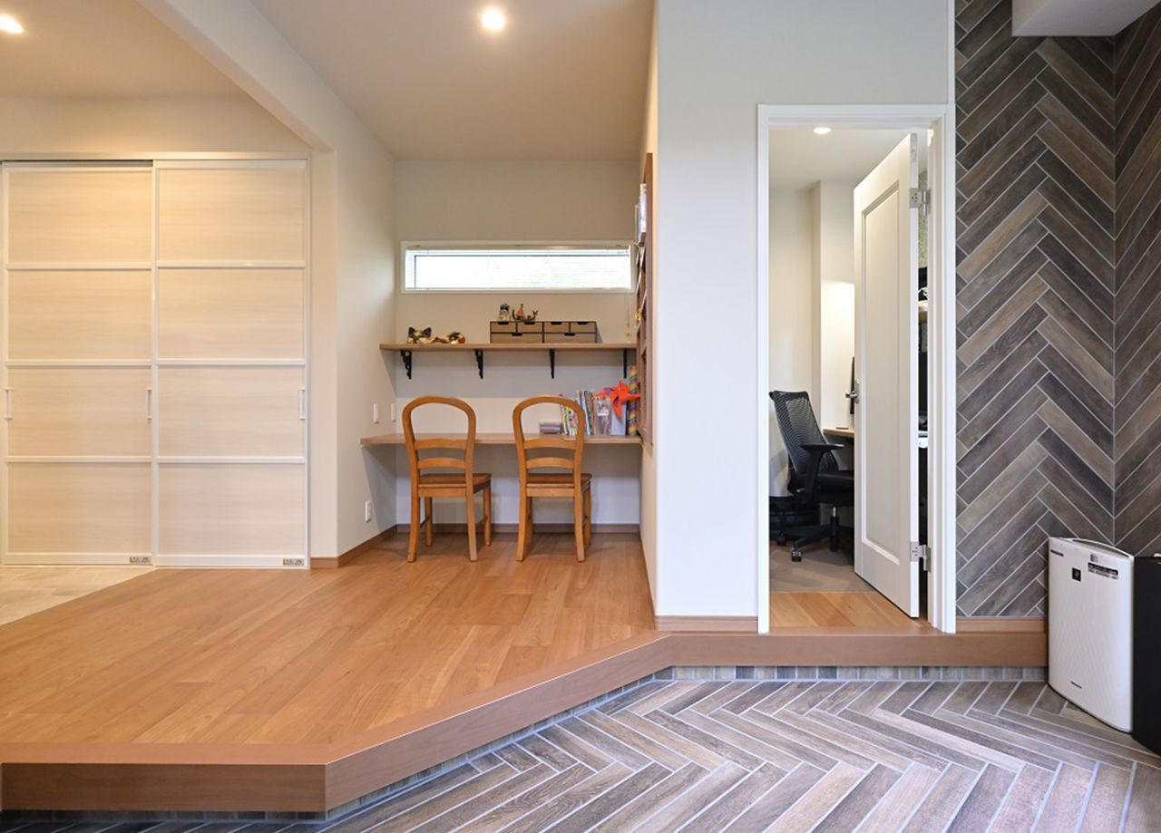 ウィザースホーム 【2500万円～2999万円／土間リビング／テラス／間取図有】アメリカ暮らしのエッセンスが薫る住まいの建築実例画像6