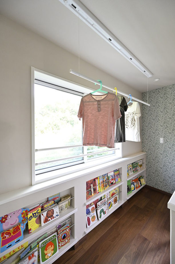 ウィザースホーム 【2500万円～2999万円／土間リビング／テラス／間取図有】アメリカ暮らしのエッセンスが薫る住まいの建築実例画像9