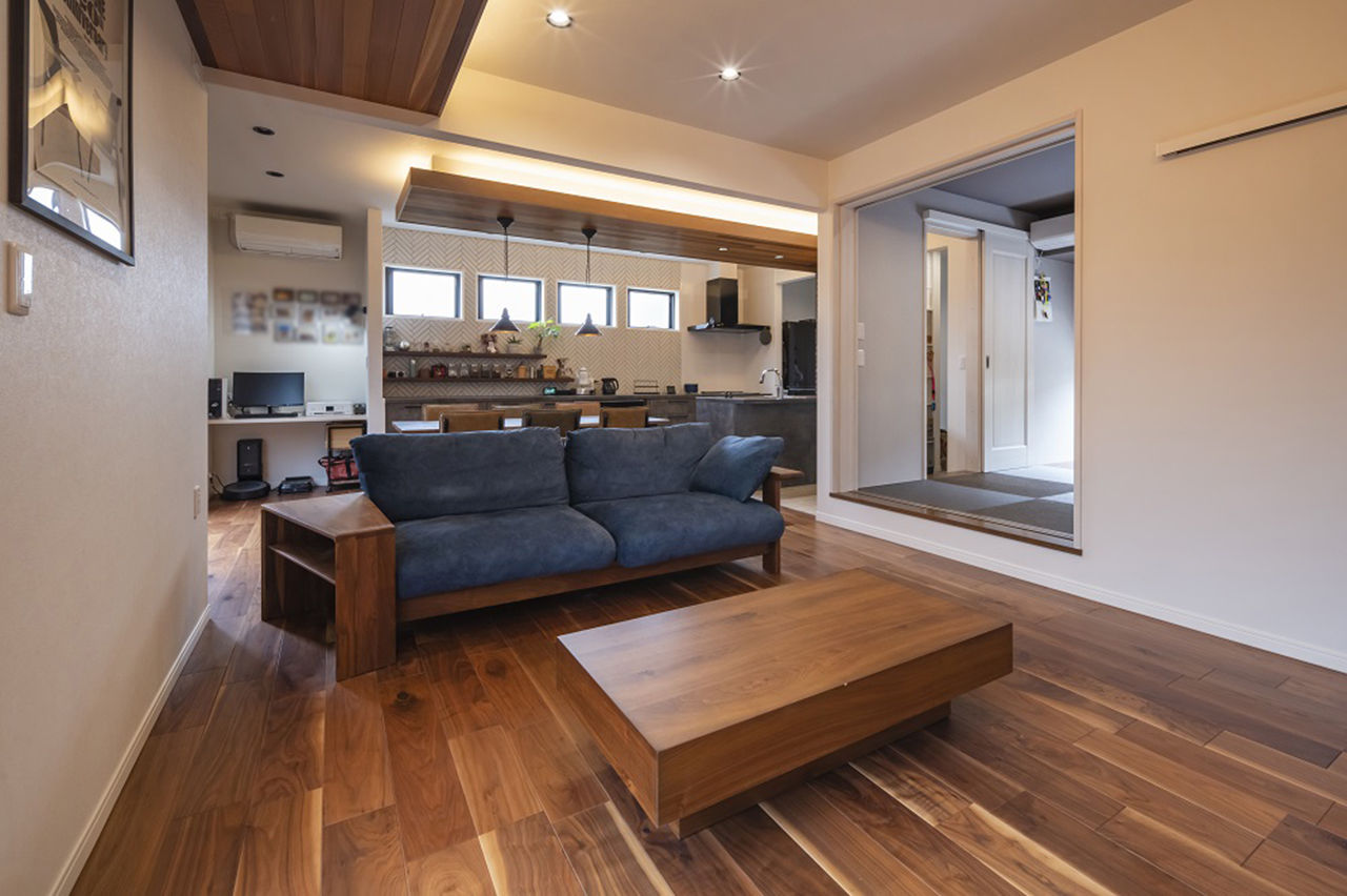 ウィザースホーム 【3200万円台／収納充実／家事がラク／間取図有】家族がお互いを感じ、会話や笑顔が自然に生まれる住まい の建築実例画像1