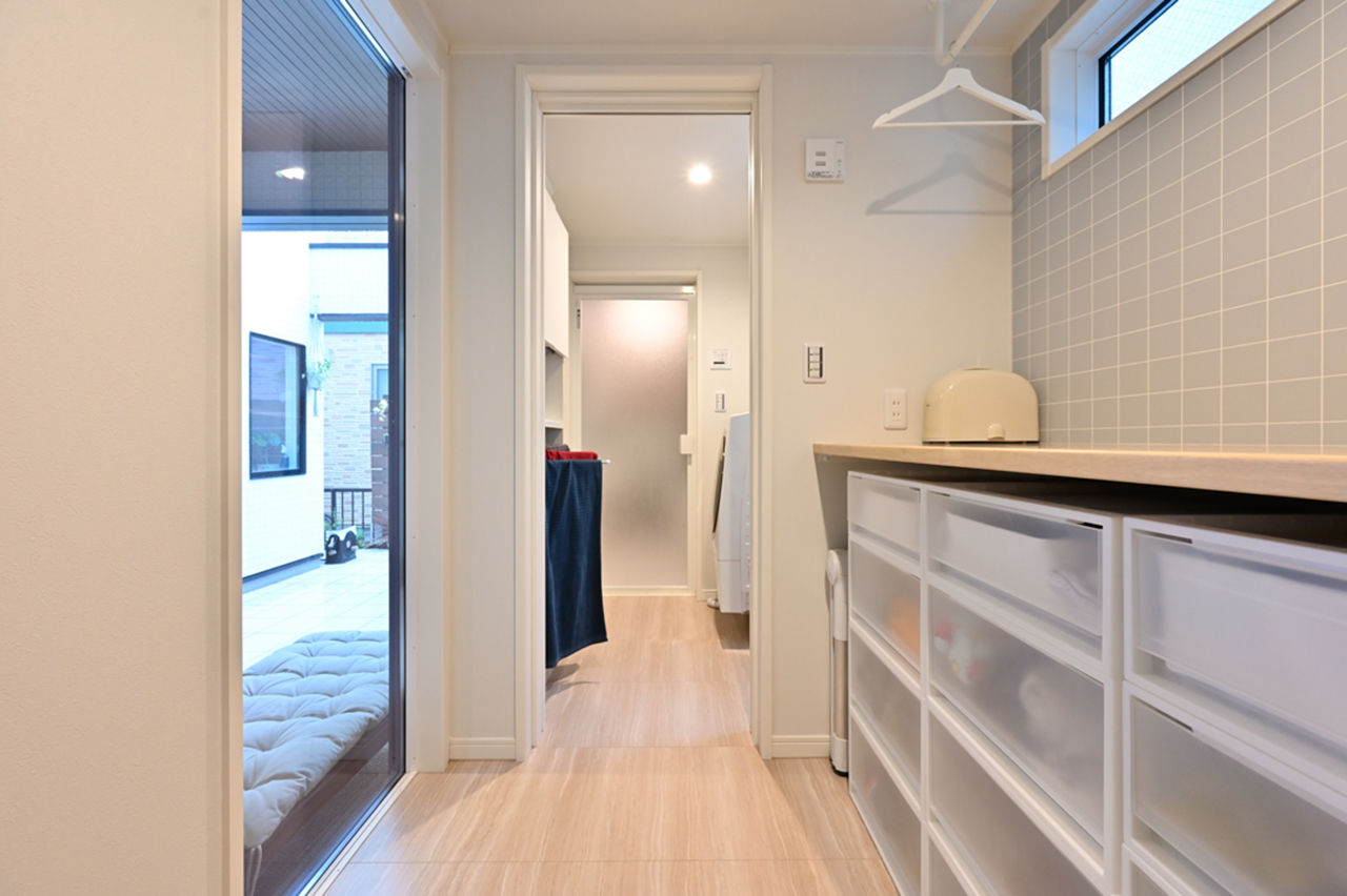 ウィザースホーム 【2600万円台／中庭／スキップフロア／間取図有】BBQなどホームパーティを楽しむ開放的な屋上のある家の建築実例画像6