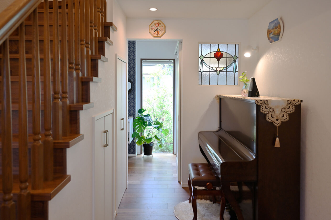 ウィザースホーム 【3600万円／ビルトインガレージ／間取図】アンティーク家具が似合う空間とクラシカルなガレージのある家の建築実例画像10