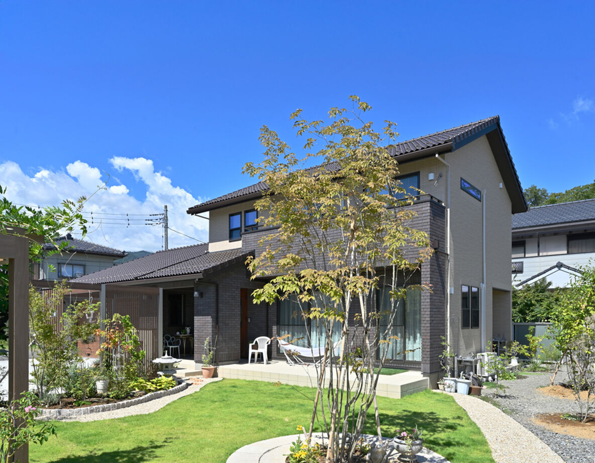 ウィザースホーム 【3600万円／ビルトインガレージ／間取図】アンティーク家具が似合う空間とクラシカルなガレージのある家の建築実例画像19