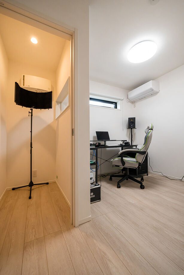 ウィザースホーム 【平屋／趣味／家事動線／収納充実】豊かなデザイン性と回遊動線など機能性を両立させたホテルライクな平屋の建築実例画像7