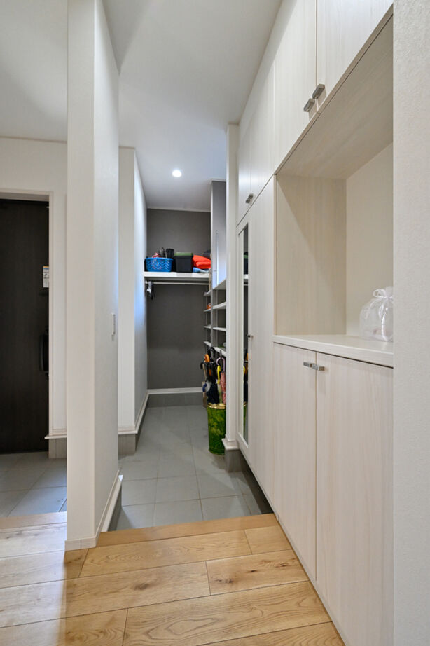 ウィザースホーム 【3000万円／収納充実／家事動線／間取図】収納＆回遊動線が使いやすい、家族がのびのび暮らせる住まいの建築実例画像9