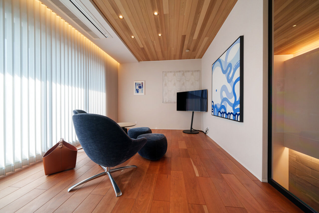 ウィザースホーム 【ビルトインガレージ／ペット／趣味】サウナ、ゴルフ…、趣味も癒しも叶える上質なセカンドハウスの建築実例画像5