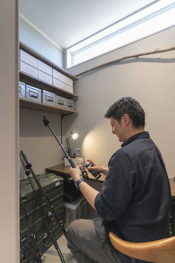 高勝の家 【仙台市｜間取り図有】大好きなインテリアが映えるやわらかな家。趣味のスペースも設けて暮らしが充実の建築実例画像5