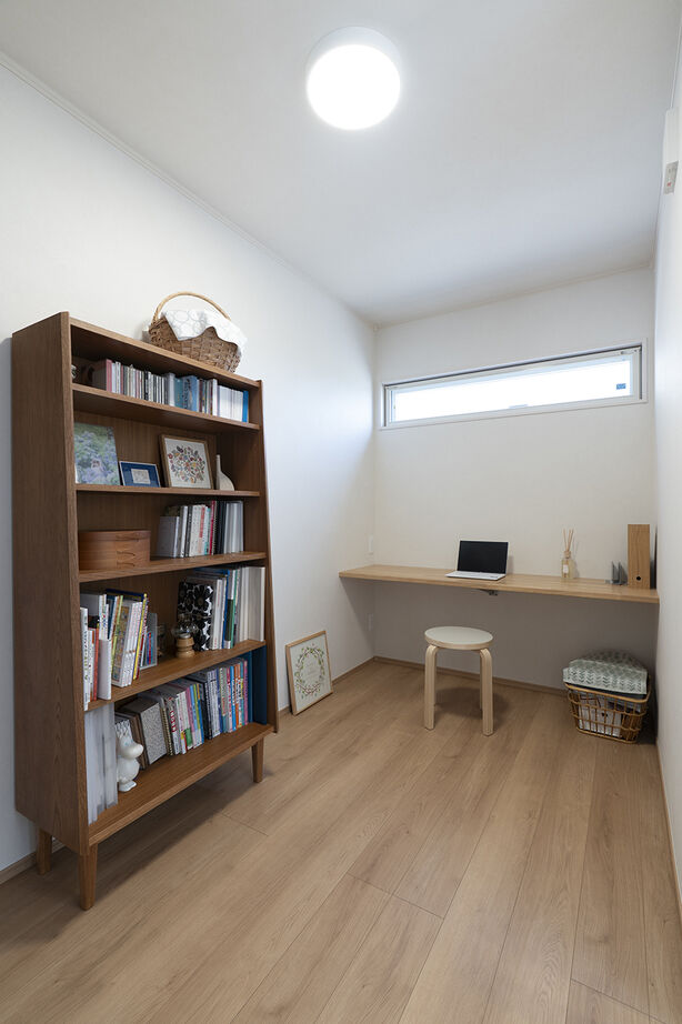 高勝の家 【仙台市｜間取り図有】大好きなインテリアが映えるやわらかな家。趣味のスペースも設けて暮らしが充実の建築実例画像6