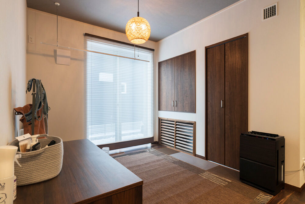 高勝の家 【間取り図有｜平屋】プライベートとパブリックを使い分けた、暮らしやすい平屋の家の建築実例画像7